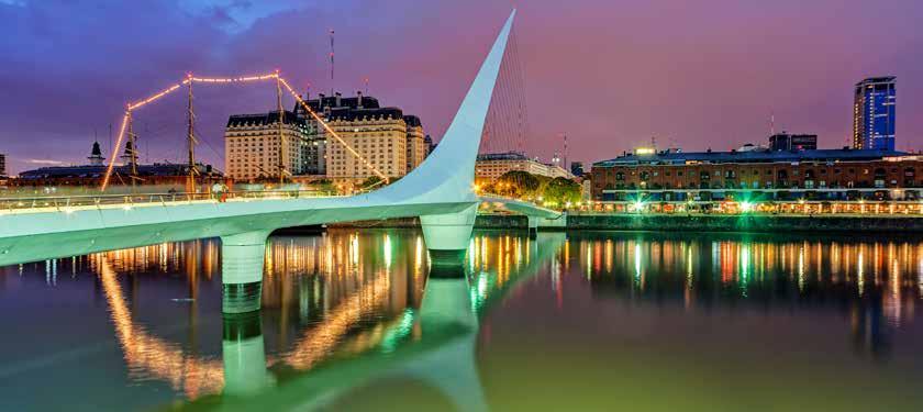 ULTIMATE SOUTH AMERICA PUENTE DE LA MUJER BRIDGE IN BUENOS AIRES START YOUR TOUR IN BRAZIL S AMAZON TOUR 1202 23 DAYS ADD AREQUIPA & THE COLCA CANYON TO YOUR TOUR TOUR 1206 23 DAYS ADD BRAZIL S