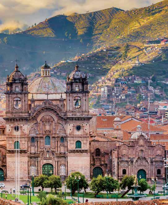 PERU HIGHLIGHTS YOUR VACATION INCLUDES 7 NIGHTS hotel accommodation including porterage 10 MEALS buffet breakfast (B) daily; 2 lunches (L); 1 three-course dinner (D) LOCAL HOST SM in Lima, Cusco &