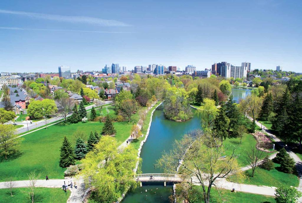 ENJOY THE GREENEST PART OF THE CITY. 7 LOCATION AT VICTORIA PARK. This prominent location brings together urban living and natural park-side living.