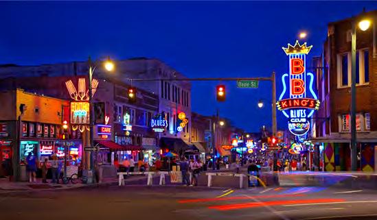 Core in the last 6 months Part of the Beale Street Entertainment District, one of the top tourist destinations in America Sporting venues, galleries, museums, cultural events, the Convention Center,
