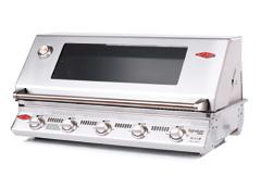 SIGNATURE 3000SS 5 BURNER BS12850S Stainless steel barbecue frame with rust resistant stainless steel cooktop.