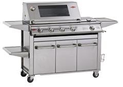 SIGNATURE SL4000 SIGNATURE PLUS 5 BURNER MOBILE BS30050 BS19650 Stainless steel barbecue frame with rust resistant stainless steel cooktop and