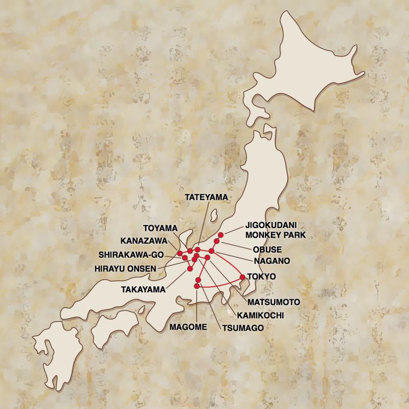 Tour Map 13 of