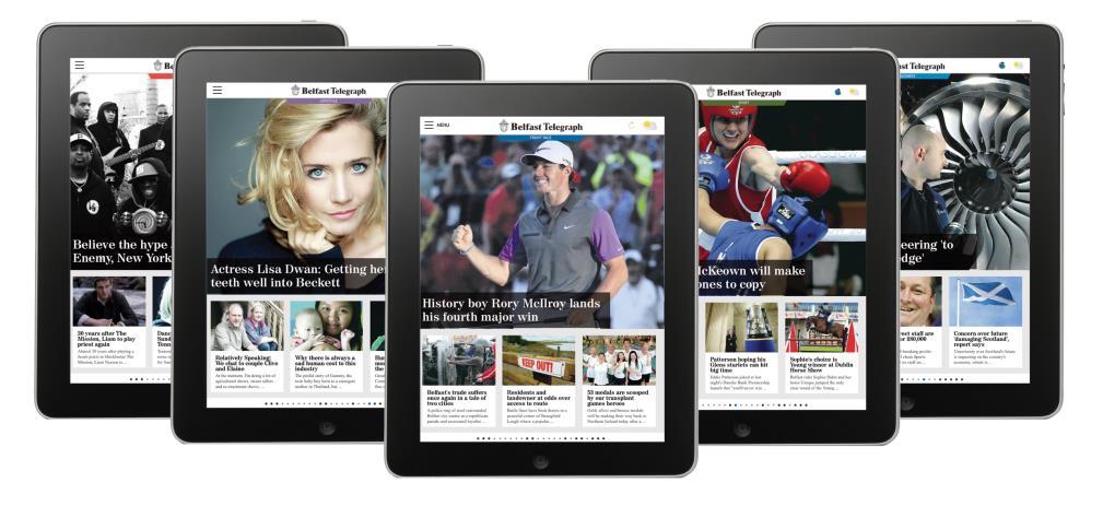 ie platform with a redesign that includes new sections dedicated to: News; Business; Sport; Entertainment; Life; and Style Mobile is a key area of focus with independent.