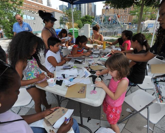 Park Education & Environment Programs River Rangers - Hudson River Park offers budding scientists ages 3 to 9 an opportunity to learn more about something they might not experience