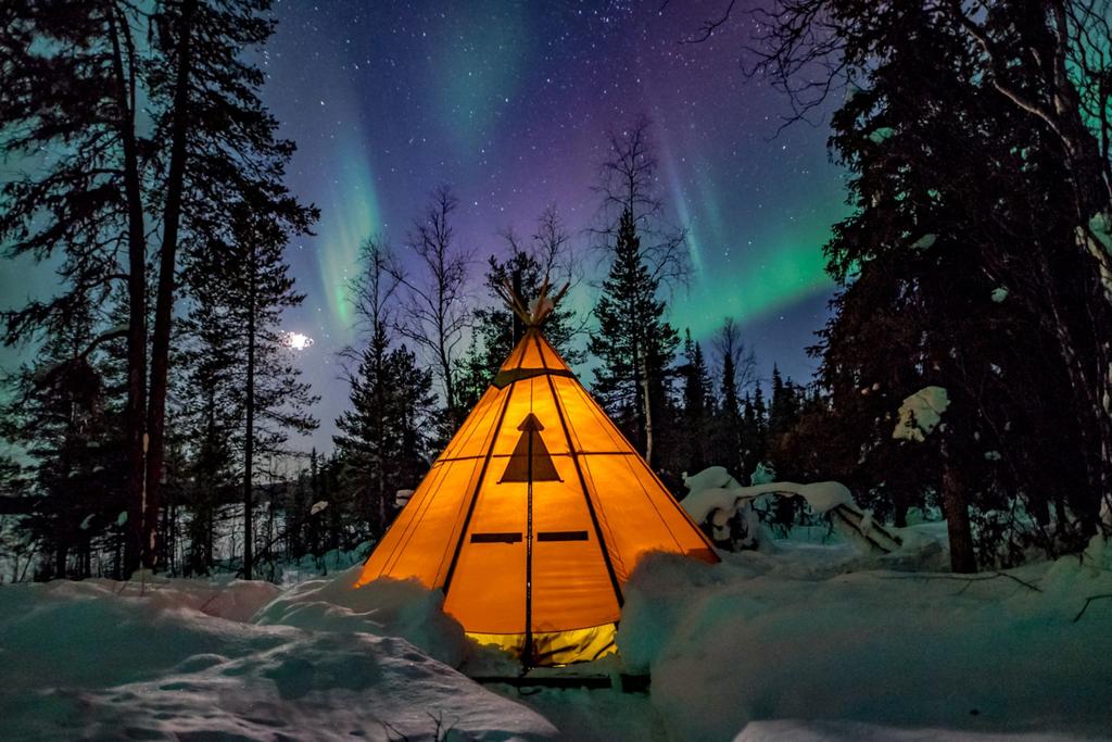 ACCOMMODATION GALLIVARE SAPMI NATURE CAMP Sápmi Nature Camp is a newly opened, sustainable and small-scale camp that offers high quality, close to nature accommodation on the border of Laponia World