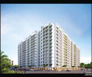 EKTA PARKSVILLE 15 storey residential towers with 1, 2 & 3 BHK Classic and Platinum apartments at