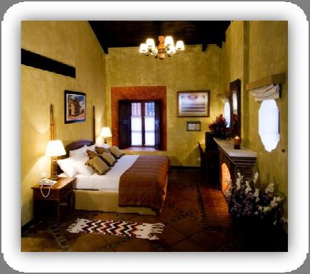 ACCOMODATIONS PORTA HOTEL ANTIGUA Centrally located in the historic colonial capitol of Antigua, Porta Hotel Antigua is renowned for its monasteries, cobbled streets and lush garden atmosphere set