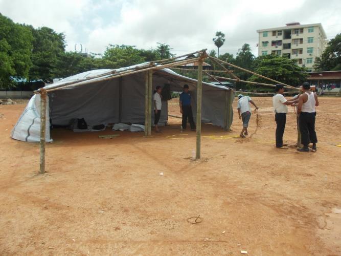4 unit classroom / communal shelter (RSK) Workshop observations continued. 4.
