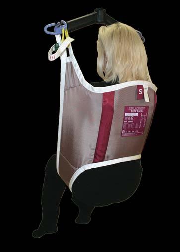 Removable stiffeners down the back of the sling also allow for additional support if required.