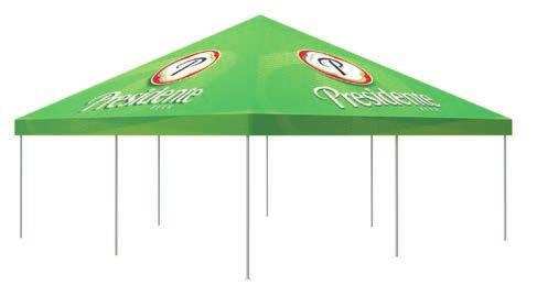 6www.publiplasintl.com2017-2018 PRODUCT CATALOG PUBLI-SSHT Starshade Tent This unique starshade model show how vibrant and exciting your brand is.
