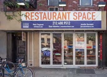 Food OK, 10 ft frontage, Across from Tompkins Square Park, Neighbors include Brindle Room, Miss Lily s,