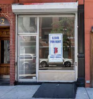 42 Ave B - North Store (between E 3 rd & E 4 th Streets) 650 sq ft + office space &