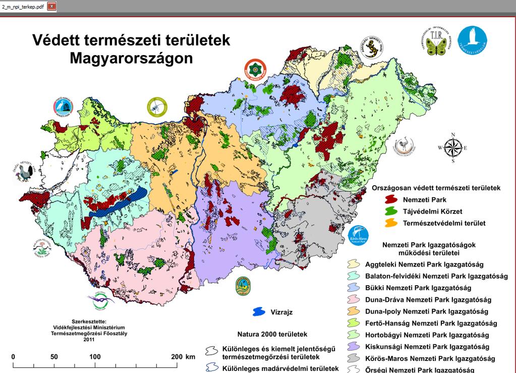 Nature Conservation in Hungary Nationally protected areas National Park Landscape Protected Area Nature