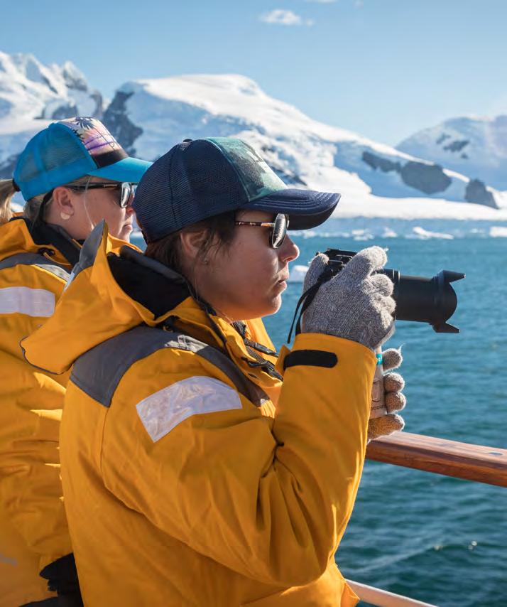 Crossing the Drake is your unofficial rite of passage, completing your Antarctic adventure. Enjoy your final moments celebrating with your fellow shipmates.