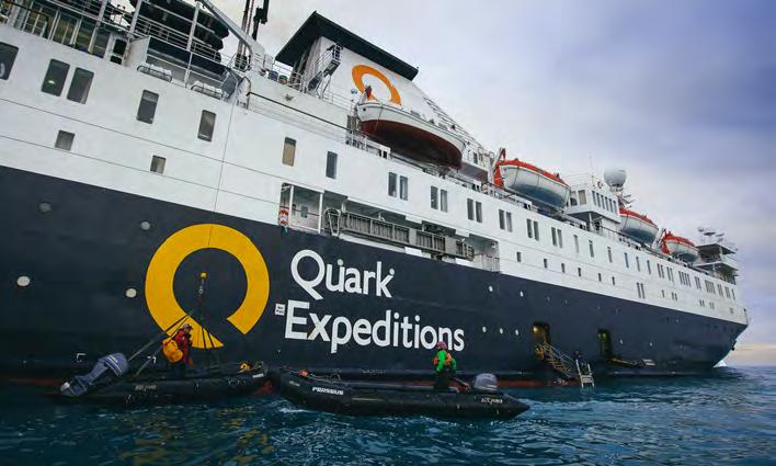 Your Ship Options Quark Expeditions is pleased to boast the