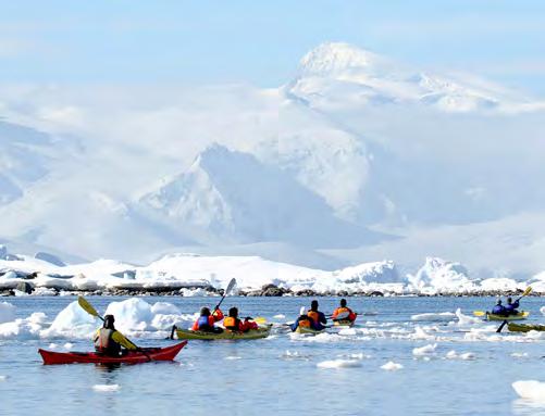 Paid Activities SEA KAYAKING Imagine gliding across the surface of a bay in the presence of icebergs and glaciers. Our Sea Kayaking adventures are a great way to feel at one with the sea.