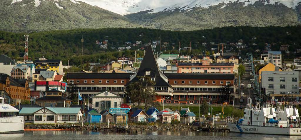 Arrival Day and Embarkation ARRIVING IN USHUAIA You may arrive in Ushuaia at any time during Day 1 of your itinerary.