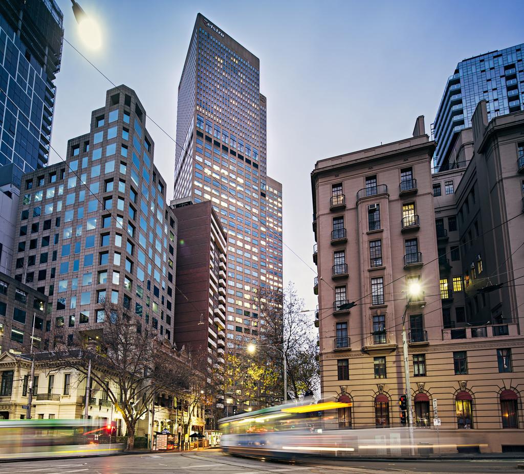 35 Collins Street, Melbourne Leased on behalf of AMP Capital Co-working revolution revs up The number of co-working enquiries has not slowed down, with major international co-working operators such