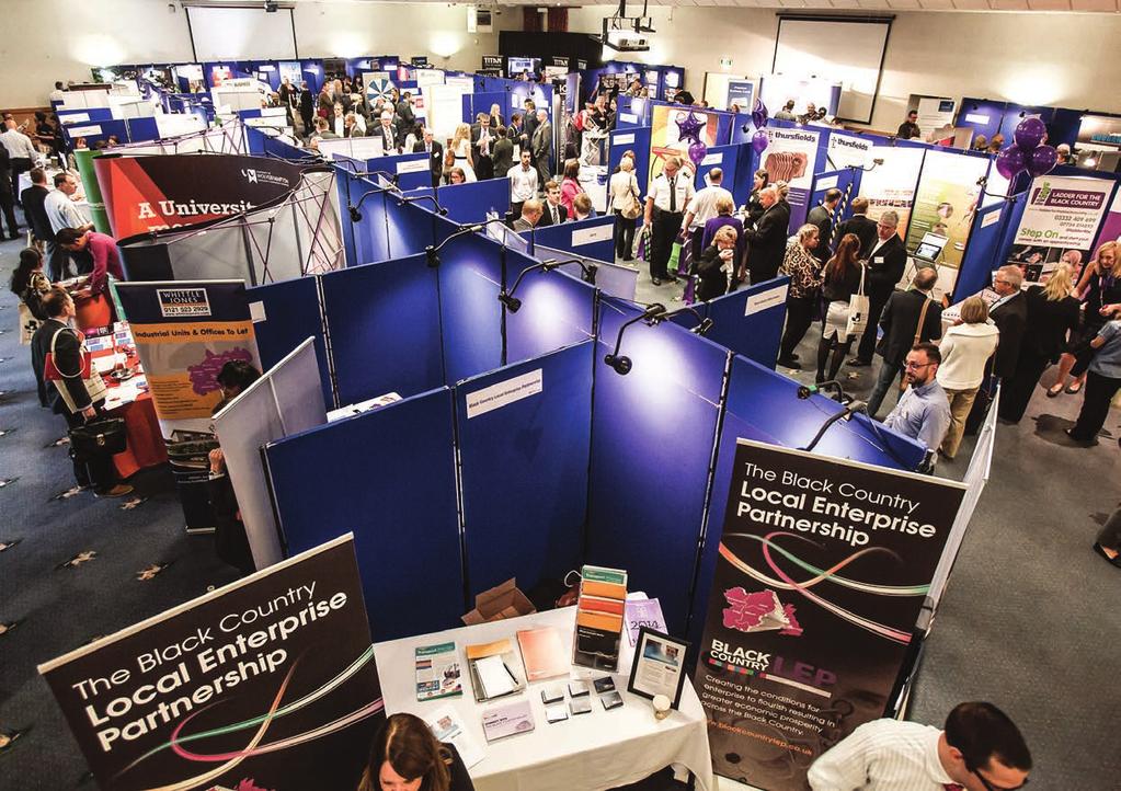 EXHIBITIONS & FAIRS A highly versatile venue used for exhibitions and fairs, with a number of rooms available, the EBC technology suite and concourse area being the most popular situated on the