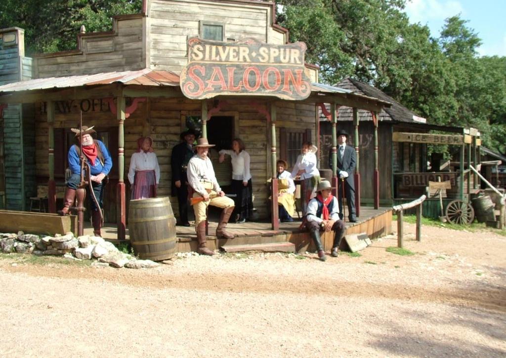 A historically accurate old western town sits on 82 acres of private land where you and your group can take ownership of saloons, hold six gun shootouts (blanks of course), enjoy