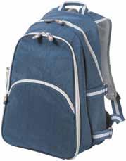 TK1014 - Trekk Two Person Backpack This classicaly stylish backpack picnic set is perfect for 2 people