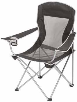7809 - Folding Arm Chair This chair is manufactured from 16mm x 0.8mm powder coated steel tubing.