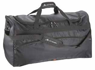 It has a large single internal compartment and the zippered front pocket contains an organiser. This duffel is perfect for those who like to carry a little more.