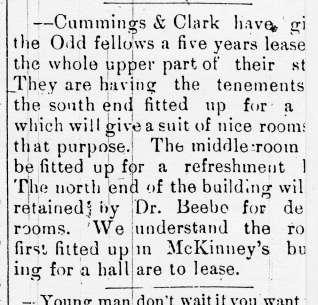 June 25, 1889, Evansville