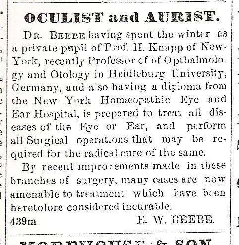 June 26, 1872, Evansville Review, p. 4, Evansville, Wisconsin Dr.