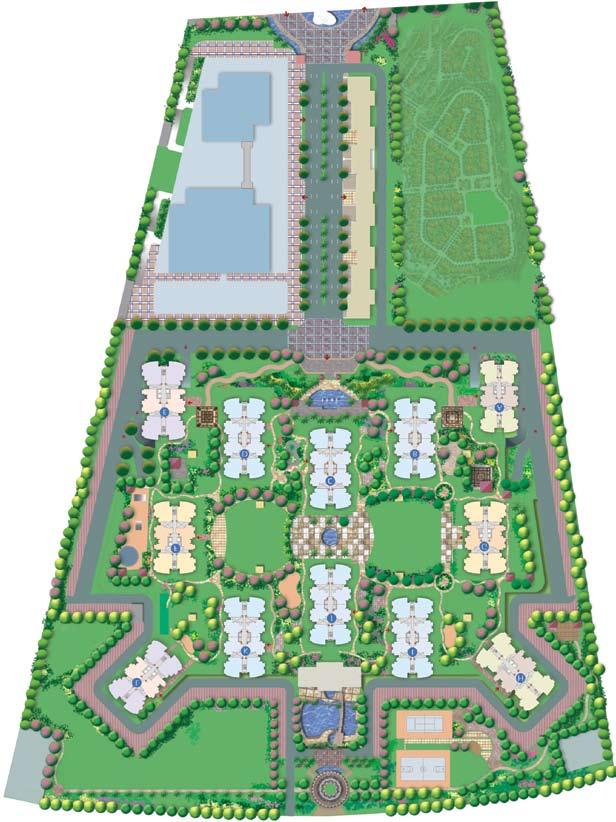 enclave, The Arcade (100,000 sft) will serve the needs of the enclave's residents and occupants of Summit, with facilities such as: Supermarket Fruit and vegetable stalls Cold storage 24-hour