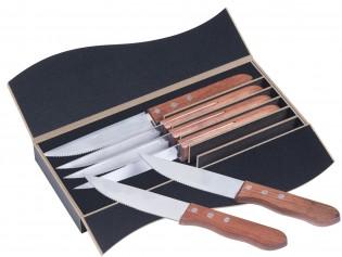 Steak Knife Set 6 piece stainless steel steak knife set with