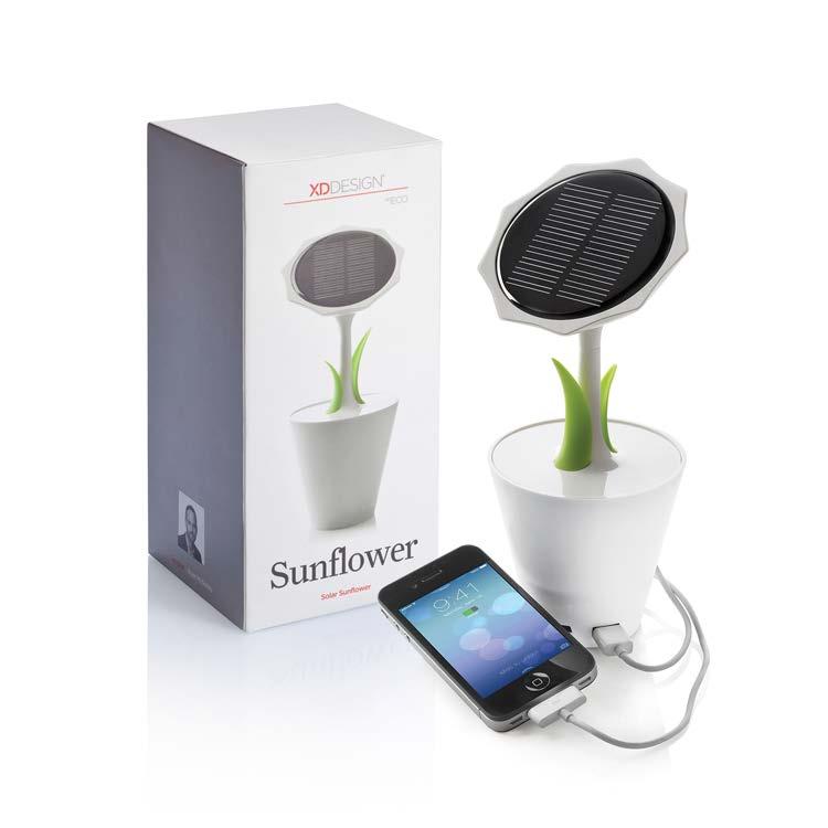 Solar Charger Bringing solar energy to any home this powerful 2500mAh solar charger will charge