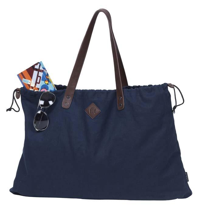 Lansdowne Duffle This 18oz canvas duffle bag is effortless in design and