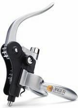Its elegant and ergonomic design makes it a pleasure to operate. A spare corkscrew is included.