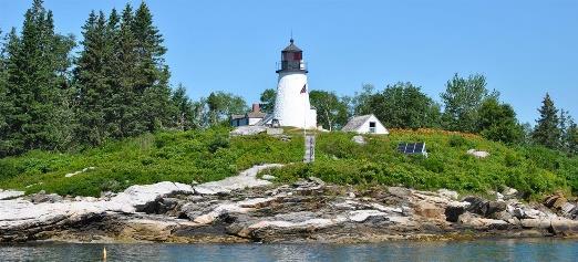 lighthouse in America and the oldest in Maine. As you take in the views of Portland Harbor and Casco Bay, four more lighthouses can be seen.