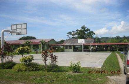The school and its compound are well maintained.
