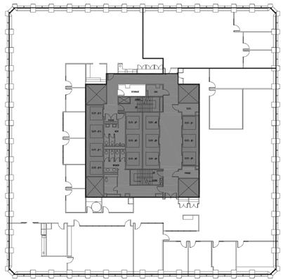 SUITE 1300 18,492 RSF SPACE FEATURES Full floor available now! Divisible to approx.