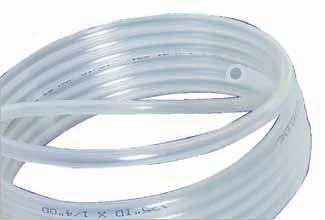 This tubing is ideal for thermoforming for custom shapes and routing when necessary (see page 10) and is available in multiple