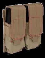 5 oz Double Rifle Mag Pouch Adjustable pouch for pistol magazine Quick-access touch-fastener
