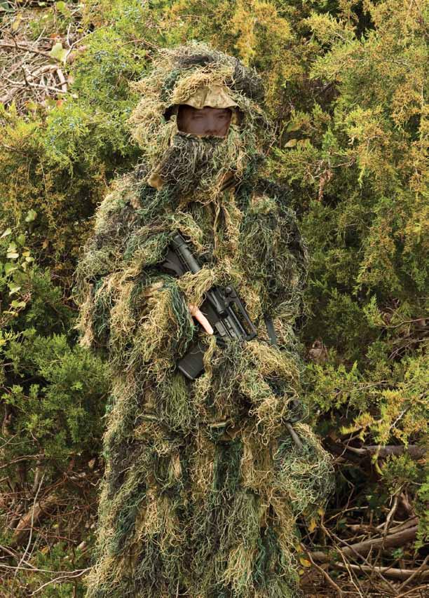 Ghillie Suits 5-Piece Ghillie Suit The industry standard for ghillie suits, the Red Rock Outdoor Gear 5-Piece Ghillie Suit, offers superior comfort and convenience.