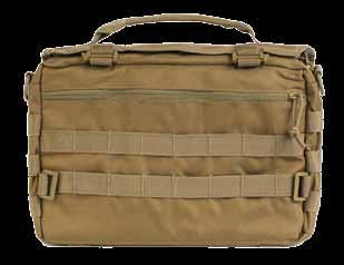 All four sides of the bag are clad in MOLLE webbing.