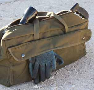 The Large Nylon Mechanic's Tool Bag provides ample room for carrying tools or can also function as a utility bag.