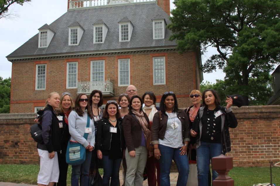 Funding from the City of Williamsburg supports : Group Tour FAM Tours VA, PA, MD, NC, SC and national