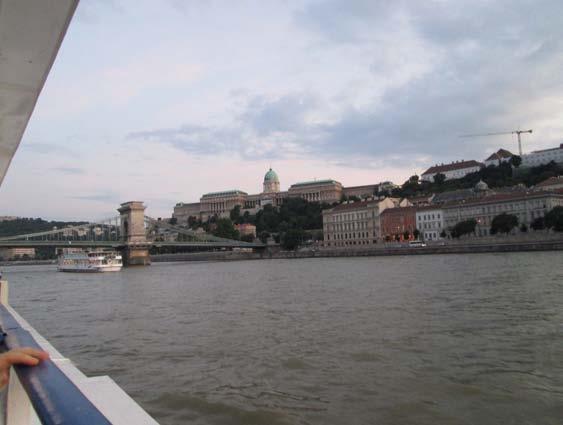 on the Danube, where we