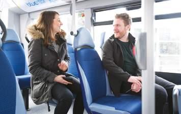 Society Our relationships with local councils and stakeholders are very strong and we work closely with them to offer new and exciting initiatives to encourage people to use public transport more