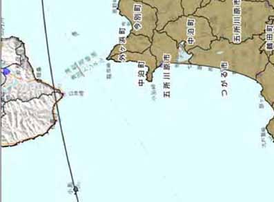 surface in Aomori prefecture) Deposition