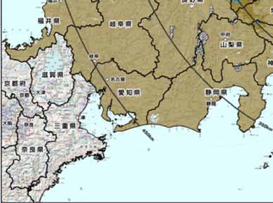 (Reference 2) Readings of the Airborne Monitoring Survey by MEXT in Aichi, Aomori, Ishikawa and Toyama Prefecture.