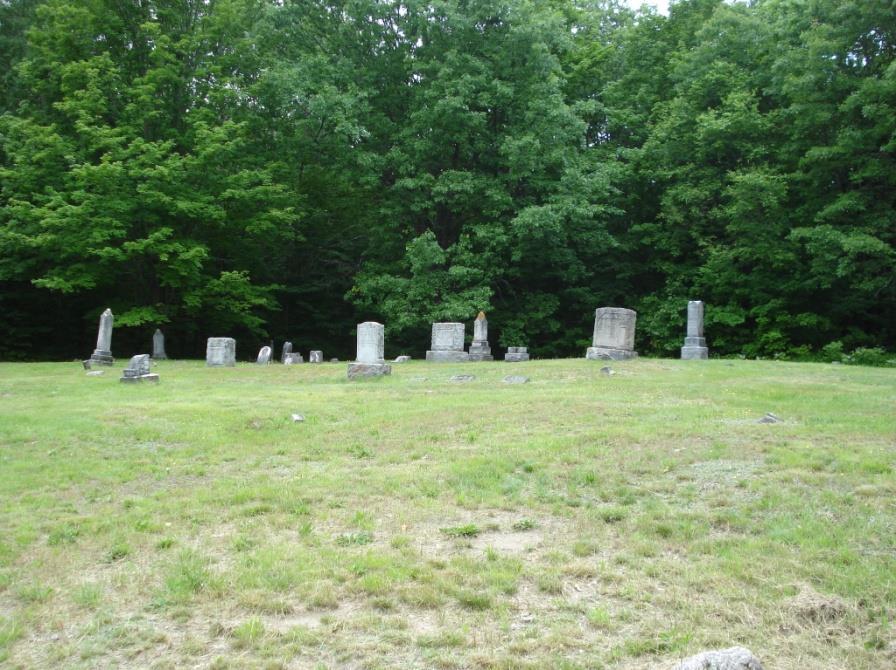 * Grave marker of John