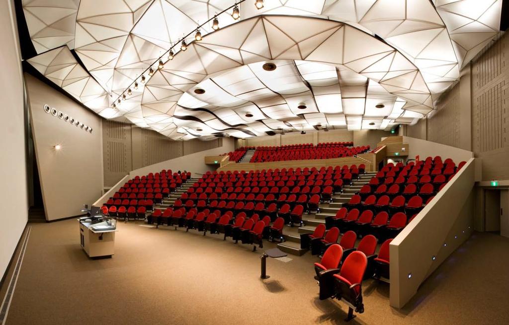 The Hope Theatre was originally constructed in 1991 as a combined lecture theatre and performance space and was configured to seat 435 in a tiered arrangement.